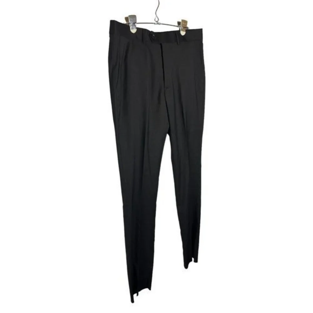 NWOT Lineage Signature Collection Size 40L 34W Black Dress Mens Pant Style#30100